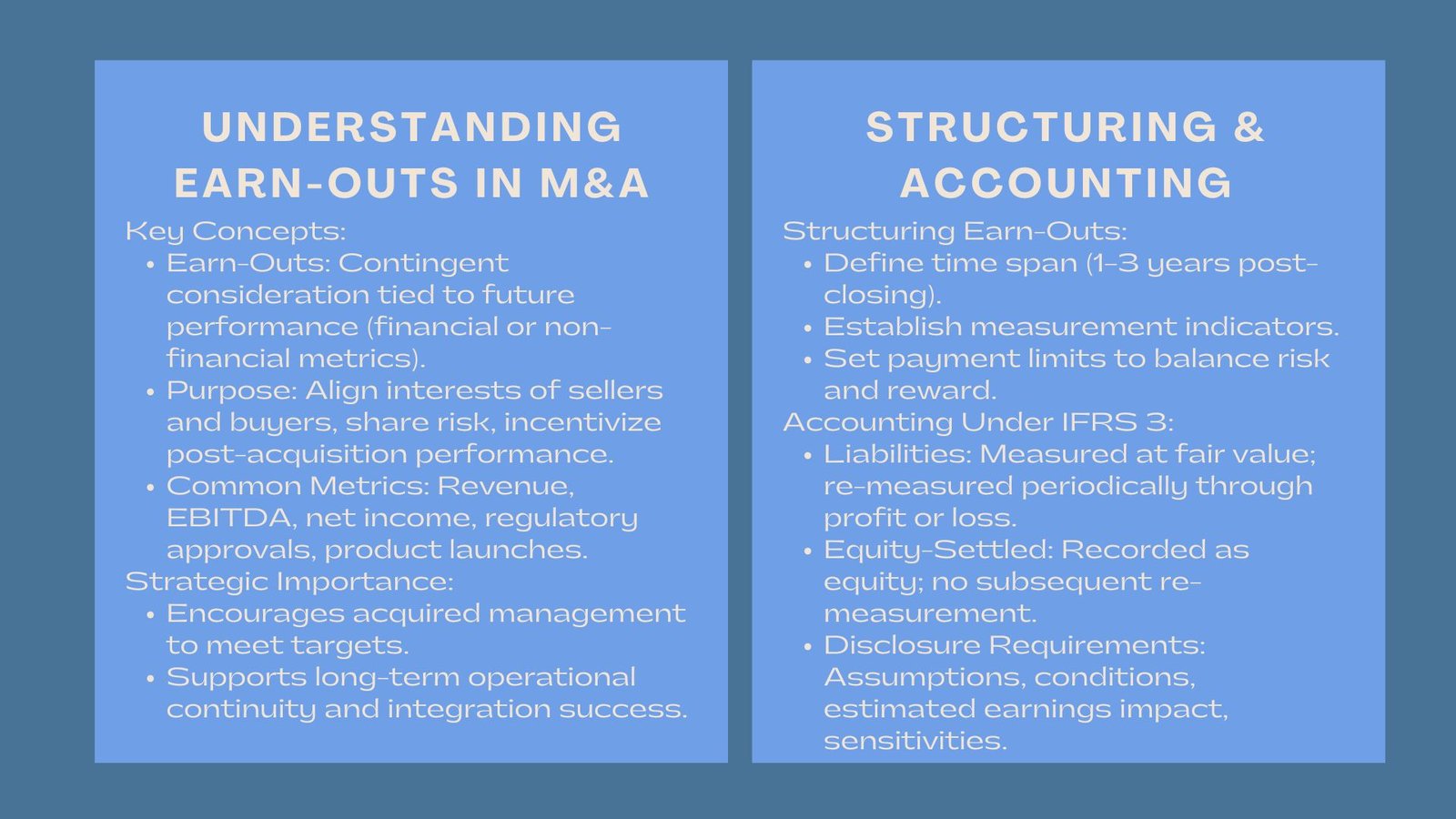 Certified Earn-Out Valuation Training Singapore